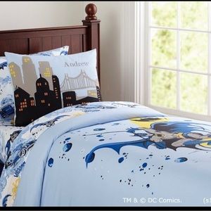 Pottery barn Batman sheets